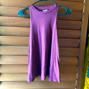 FREE PEOPLE Purple Tank Top